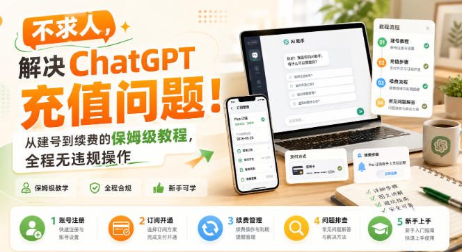 不求人,解决ChatGPT充值问题!从建号到续费的保姆级教程,全程无违规操作-佳梦网创 - 网创副业项目资源站