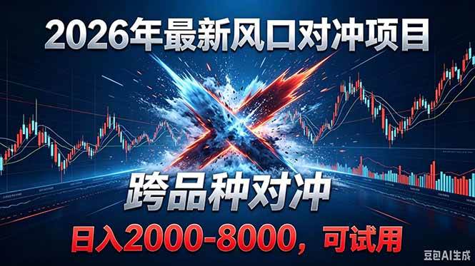 （18827期）2026创业新风口！最新对冲！跨品种对冲！日收益2000-6000+ - 佳梦网创 - 网创副业项目资源站-佳梦网创 - 网创副业项目资源站
