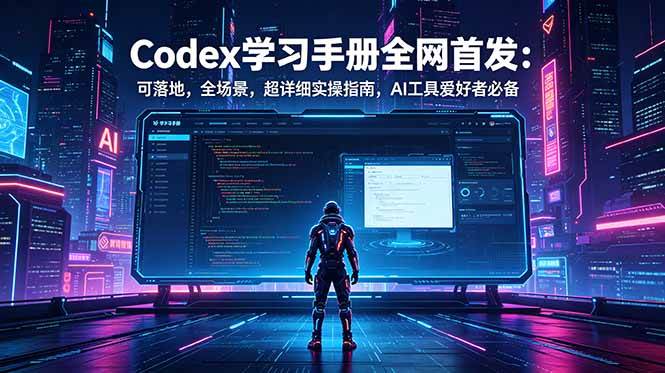(18871期)Codex学习手册全网首发:可落地,全场景,超详细实操指南,AI工具爱好者必备 (18871期)Codex学习手册全网首发:可落地,全场景,超详细实操指南,AI工具爱好者必备