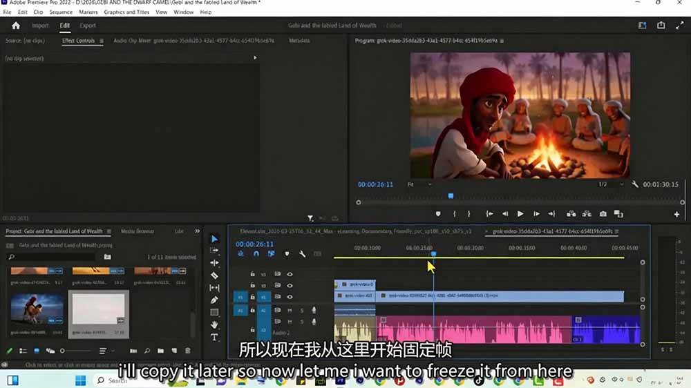(19305期)Grok Imagine AI故事动画短片实战:电影级视觉效果+角色一致性+高级提示词+后期剪辑全流程 (19305期)Grok Imagine AI故事动画短片实战:电影级视觉效果+角色一致性+高级提示词+后期剪辑全流程