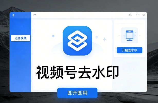 视频号去水印软件，电脑软件，即开即用 - 佳梦网创 - 网创副业项目资源站-佳梦网创 - 网创副业项目资源站