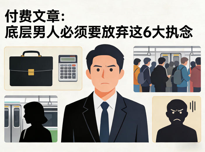 付费文章：底层男人必须要放弃这6大执念 - 佳梦网创 - 网创副业项目资源站-佳梦网创 - 网创副业项目资源站