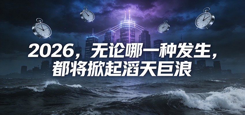 公众号付费文章:2026,无论哪一种发生,都将掀起滔天巨浪-佳梦网创 - 网创副业项目资源站