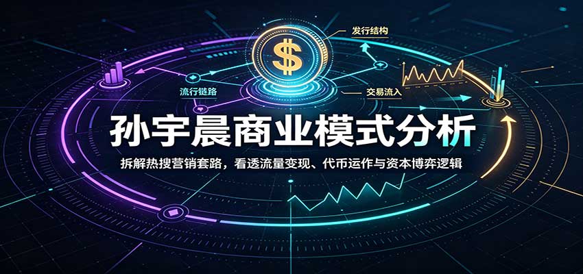 孙宇晨商业模式分析:拆解热搜营销套路,看透流量变现、代币运作与资本博弈逻辑-佳梦网创 - 网创副业项目资源站