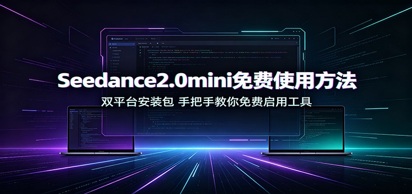 Seedance2.0mini免费使用方法：双平台安装包，手把手教你免费启用工具 - 佳梦网创 - 网创副业项目资源站-佳梦网创 - 网创副业项目资源站