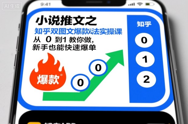 小说推文之知乎双图文爆款玩法实操课，从0到1教你做，新手也能快速爆单 - 佳梦网创 - 网创副业项目资源站-佳梦网创 - 网创副业项目资源站