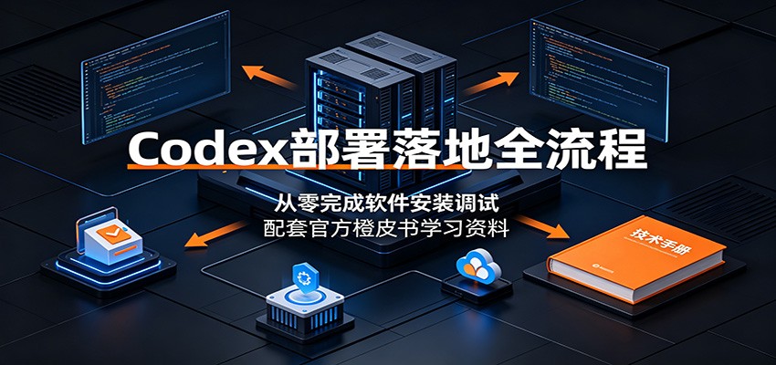 Codex部署落地全流程：从零完成软件安装调试，配套官方橙皮书学习资料-佳梦网创 - 网创副业项目资源站