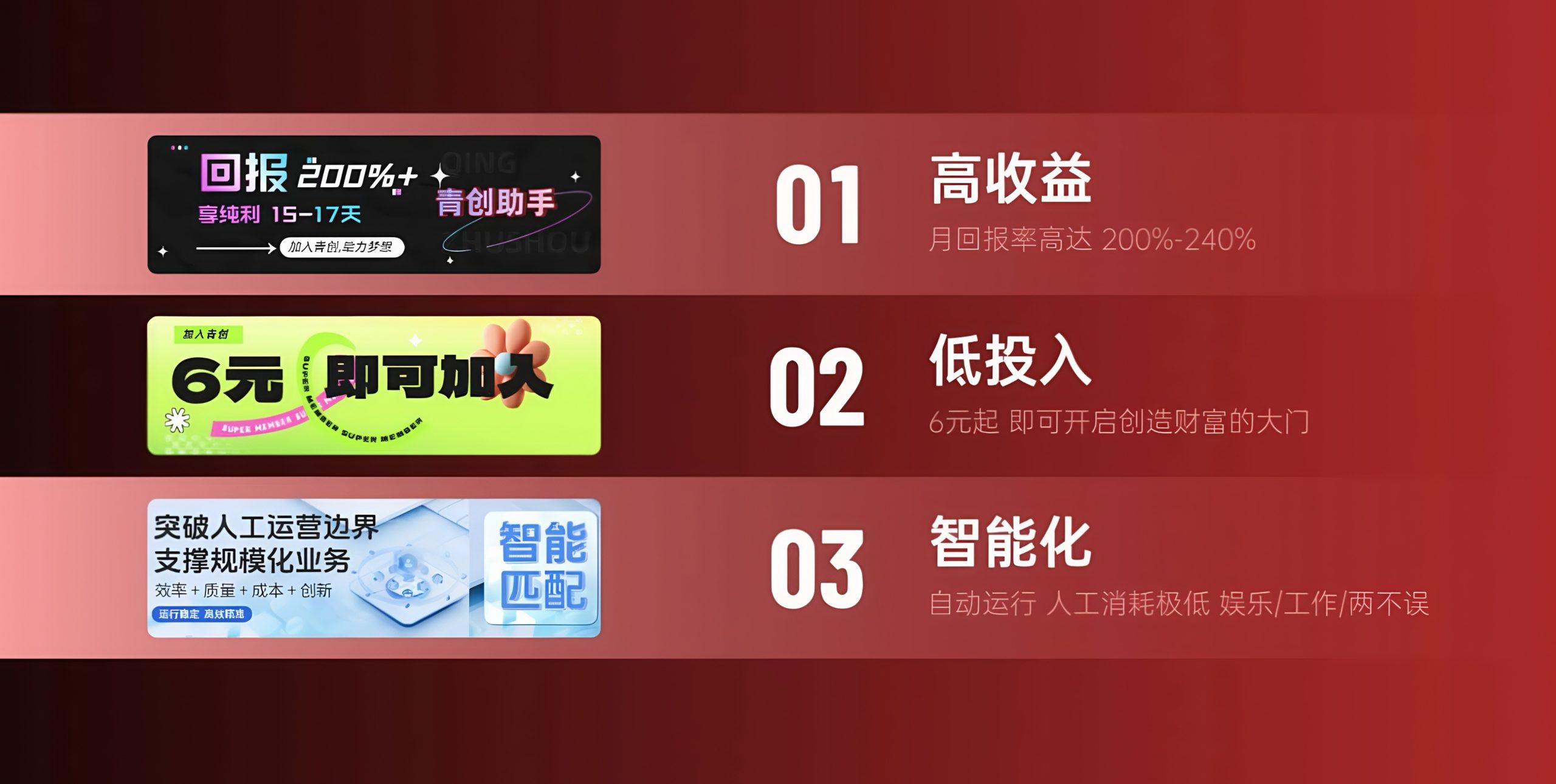 青创助手0门槛副业!每天手机挂G 4小时日賺300+!无套路!