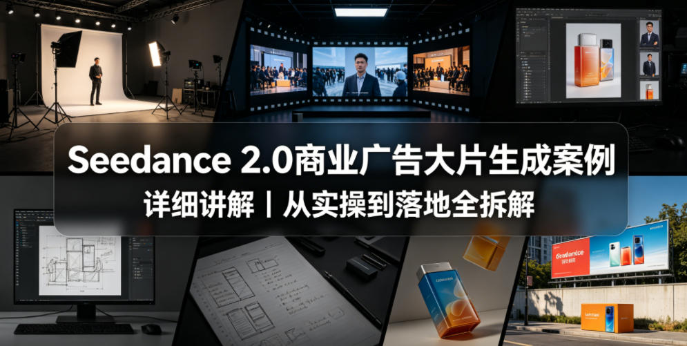 Seedance 2.0商业广告大片生成案例详细讲解｜从实操到落地全拆解 - 佳梦网创 - 网创副业项目资源站-佳梦网创 - 网创副业项目资源站