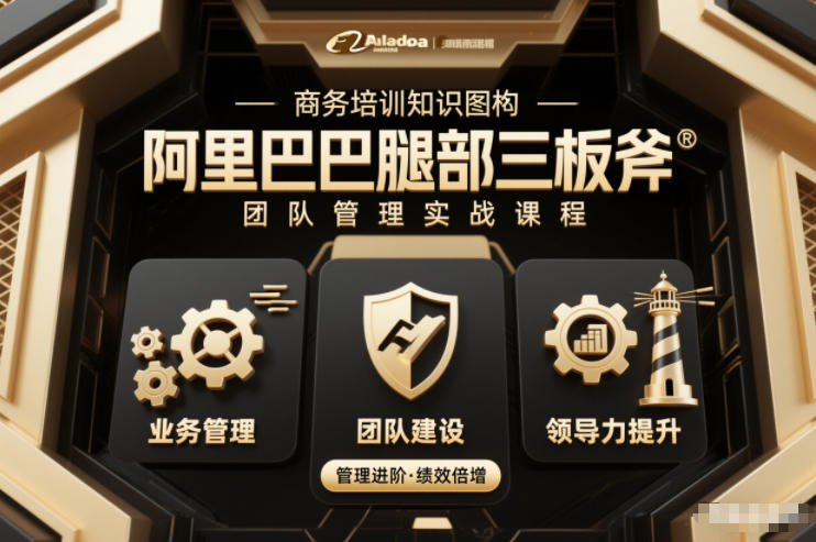 团队管理必学课程系列,阿里巴巴“腿部三板斧”-佳梦网创 - 网创副业项目资源站