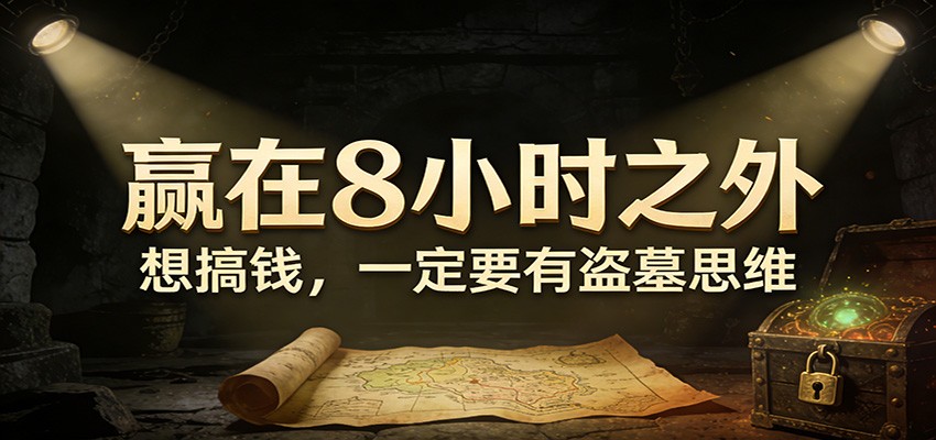 公众号付费文章《赢在8小时之外，想搞钱，一定要有盗墓思维》-佳梦网创 - 网创副业项目资源站