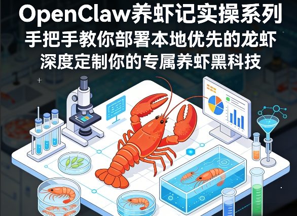 OpenClaw养虾记实操系列,手把手教你部署本地优先的龙虾,深度定制你的专属养虾黑科技(更新)-佳梦网创 - 网创副业项目资源站