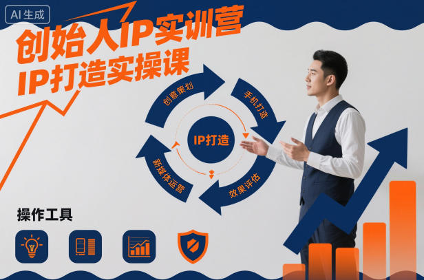 创始人IP实训营，IP打造实操课 - 佳梦网创 - 网创副业项目资源站-佳梦网创 - 网创副业项目资源站