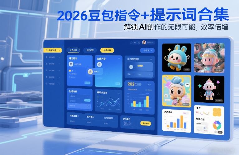 2026豆包指令+提示词合集,解锁AI创作的无限可能,效率倍增-佳梦网创 - 网创副业项目资源站