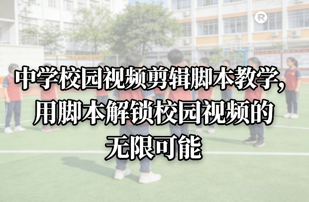 中学校园视频剪辑脚本教学，用脚本解锁校园视频的无限可能-佳梦网创 - 网创副业项目资源站
