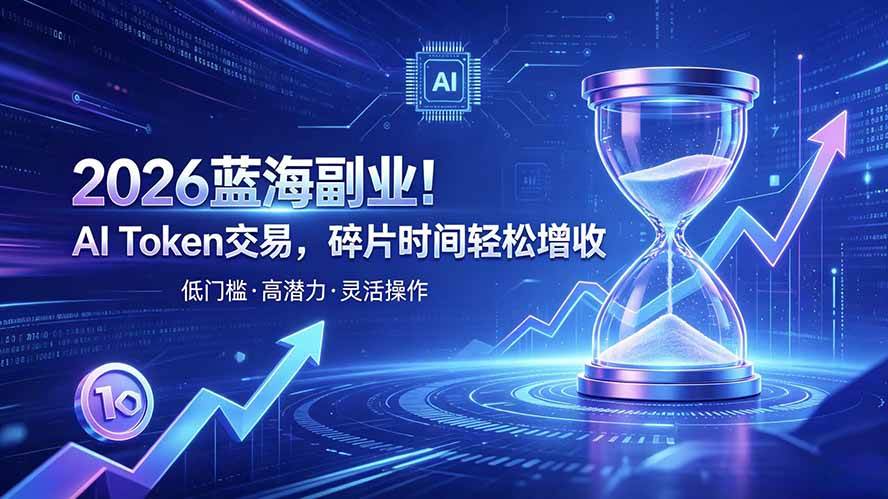 （19997期）AI Token算力赛道！普通人可入局的数字副业-佳梦网创 - 网创副业项目资源站