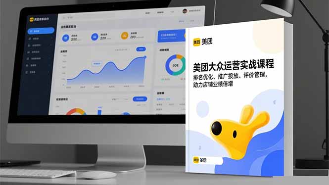 美团大众运营实战课程，排名优化、推广投放、评价管理，助力店铺业绩倍增 - 佳梦网创 - 网创副业项目资源站-佳梦网创 - 网创副业项目资源站