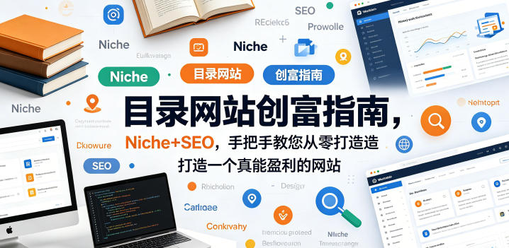 目录网站创富指南，Niche+SEO，手把手教您从零打造打造一个真能盈利的网站【原创双语字幕】 - 佳梦网创 - 网创副业项目资源站-佳梦网创 - 网创副业项目资源站