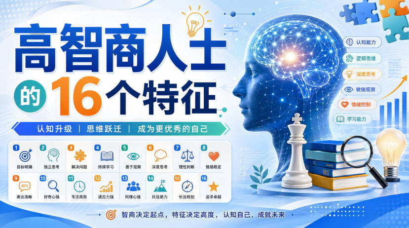 付费文章：高智商人士的16个特征 - 佳梦网创 - 网创副业项目资源站-佳梦网创 - 网创副业项目资源站