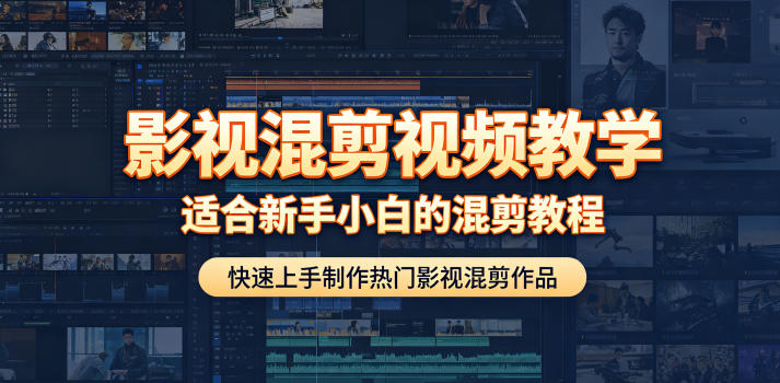 影视混剪视频教学,适合新手小白的混剪教程,快速上手制作热门影视混剪作品 影视混剪视频教学,适合新手小白的混剪教程,快速上手制作热门影视混剪作品
