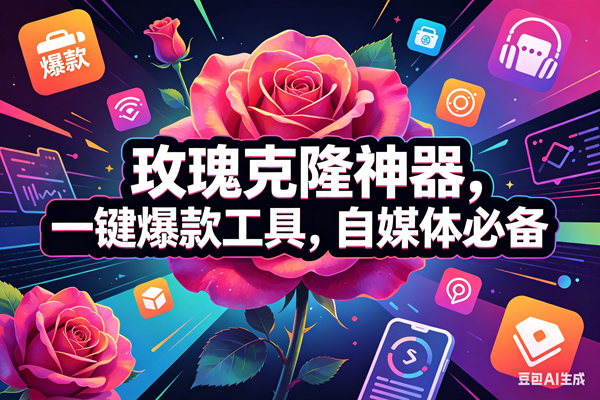 (18246期)玫瑰克隆神器,一键爆款工具,自媒体必备,50多个功能的教程 (18246期)玫瑰克隆神器,一键爆款工具,自媒体必备,50多个功能的教程