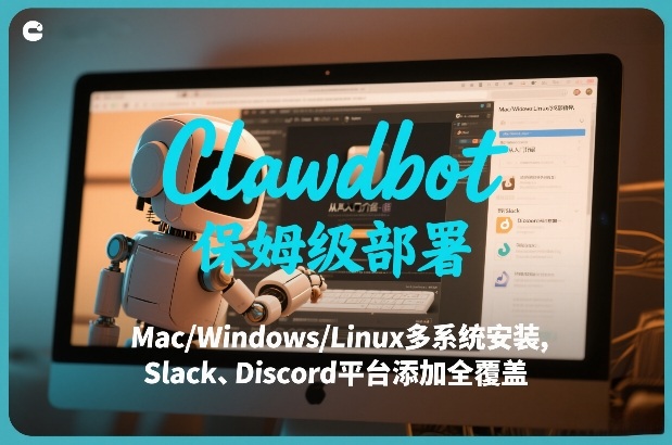 Clawdbot保姆级部署，从入门介绍、Mac/Windows/Linux多系统安装，到Slack、Discord平台添加全覆盖 - 佳梦网创 - 网创副业项目资源站-佳梦网创 - 网创副业项目资源站