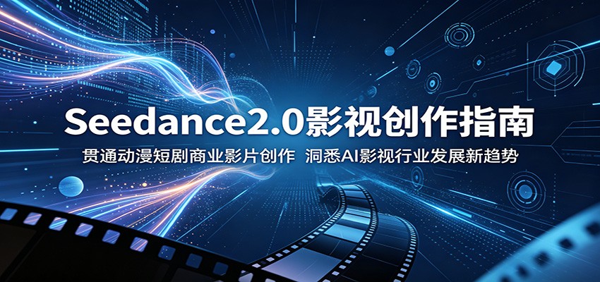 Seedance2.0影视创作指南：贯通动漫短剧商业影片创作，洞悉AI影视行业发展新趋势 - 佳梦网创 - 网创副业项目资源站-佳梦网创 - 网创副业项目资源站