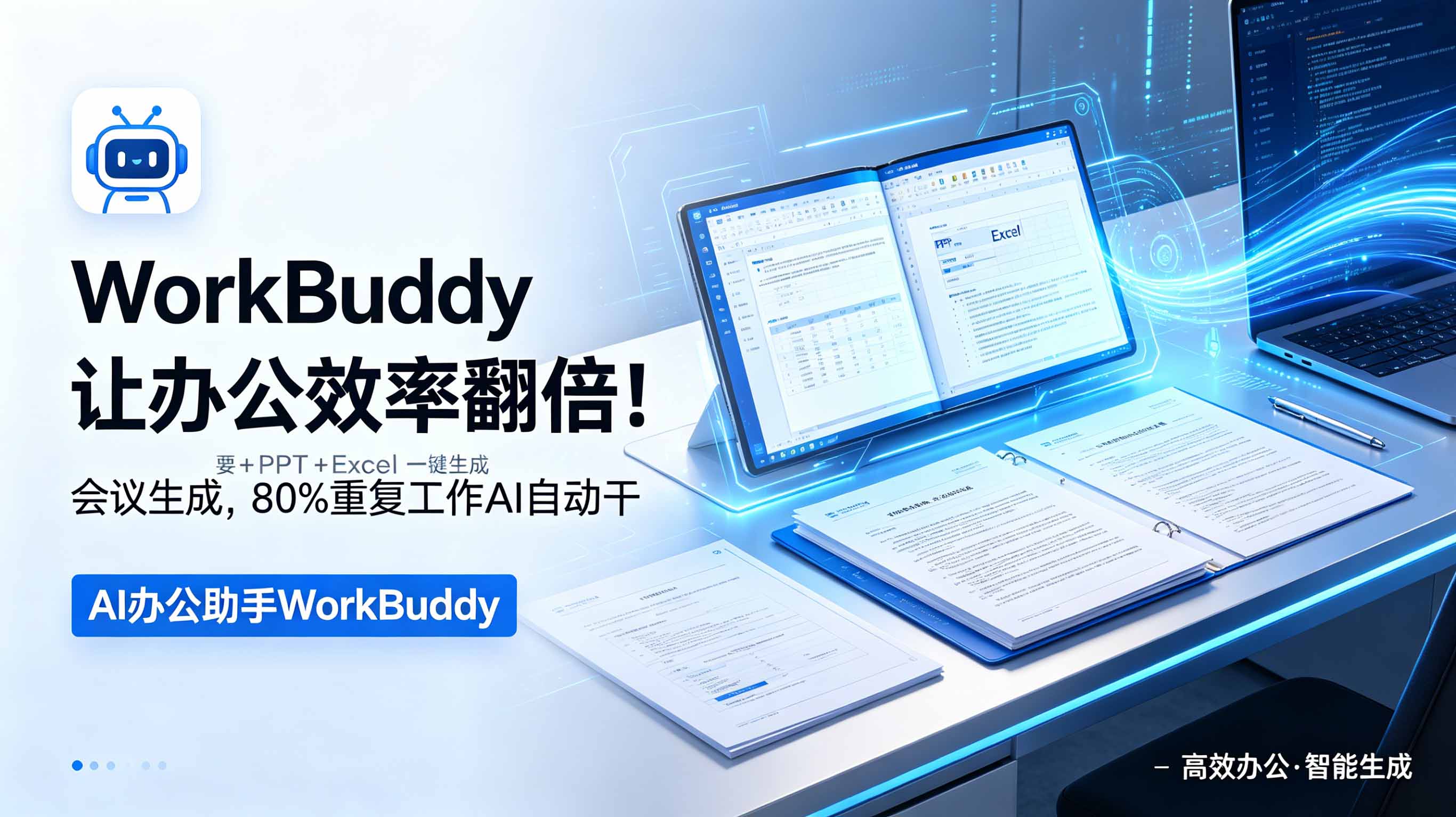 WorkBuddy让办公效率翻倍！会议纪要+PPT+Excel一键生成，80%重复工作AI自动干 - 佳梦网创 - 网创副业项目资源站-佳梦网创 - 网创副业项目资源站