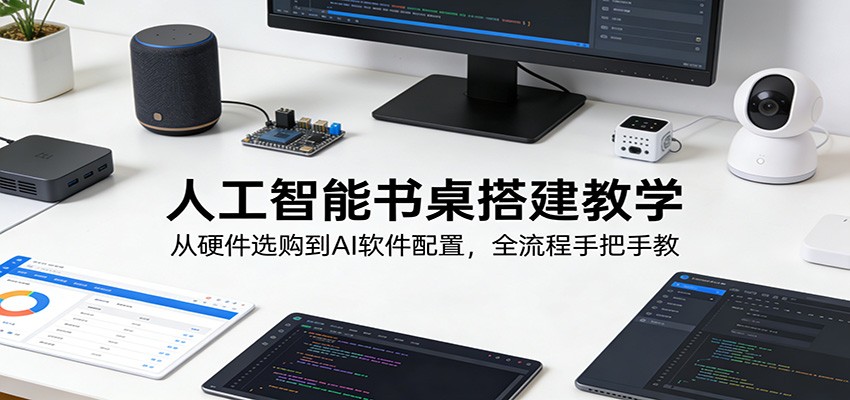 人工智能书桌搭建教学:从硬件选购到AI软件配置,全流程手把手教 人工智能书桌搭建教学:从硬件选购到AI软件配置,全流程手把手教