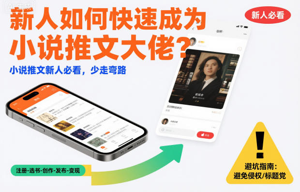 新人如何快速成为小说推文大佬？小说推文新人必看，少走弯路 - 佳梦网创 - 网创副业项目资源站-佳梦网创 - 网创副业项目资源站
